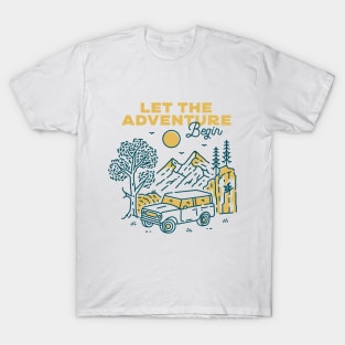 Let the Adventure Begin T-Shirt